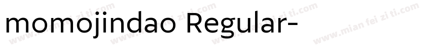momojindao Regular字体转换